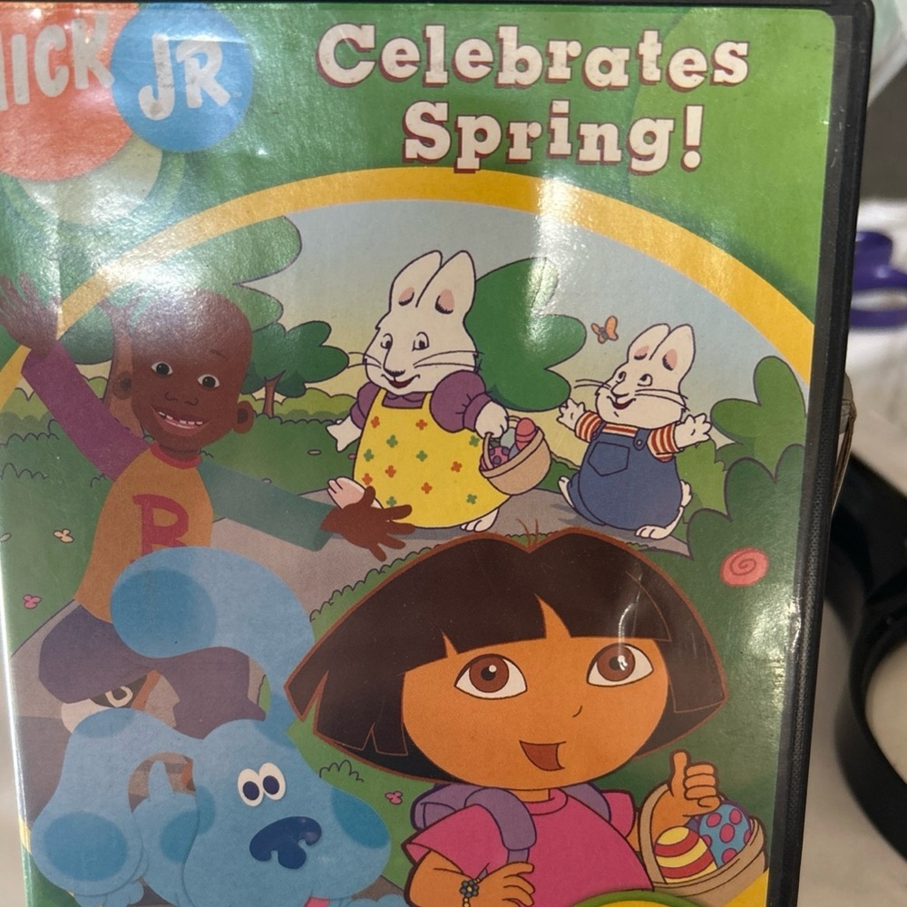 Nick Jr Celebrates Spring (DVD, 2004) Dora the Explorer Max Ruby Blue's Clues